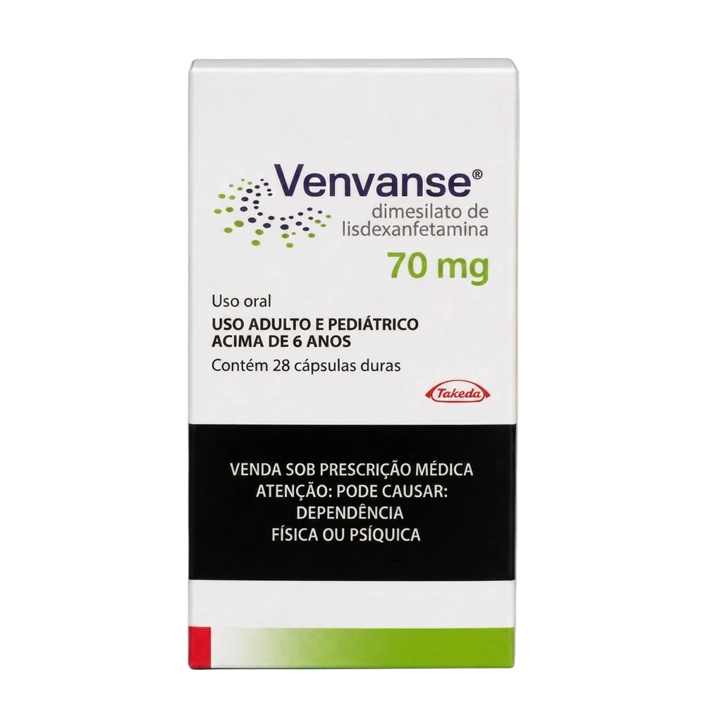 Kit Venvanse 70mg · Dimesilato de Lisdexanfetamina — imagem principal